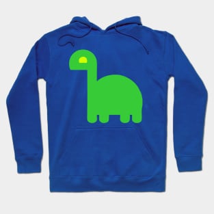 Baby Long Neck Dinosaur Emoticon Hoodie